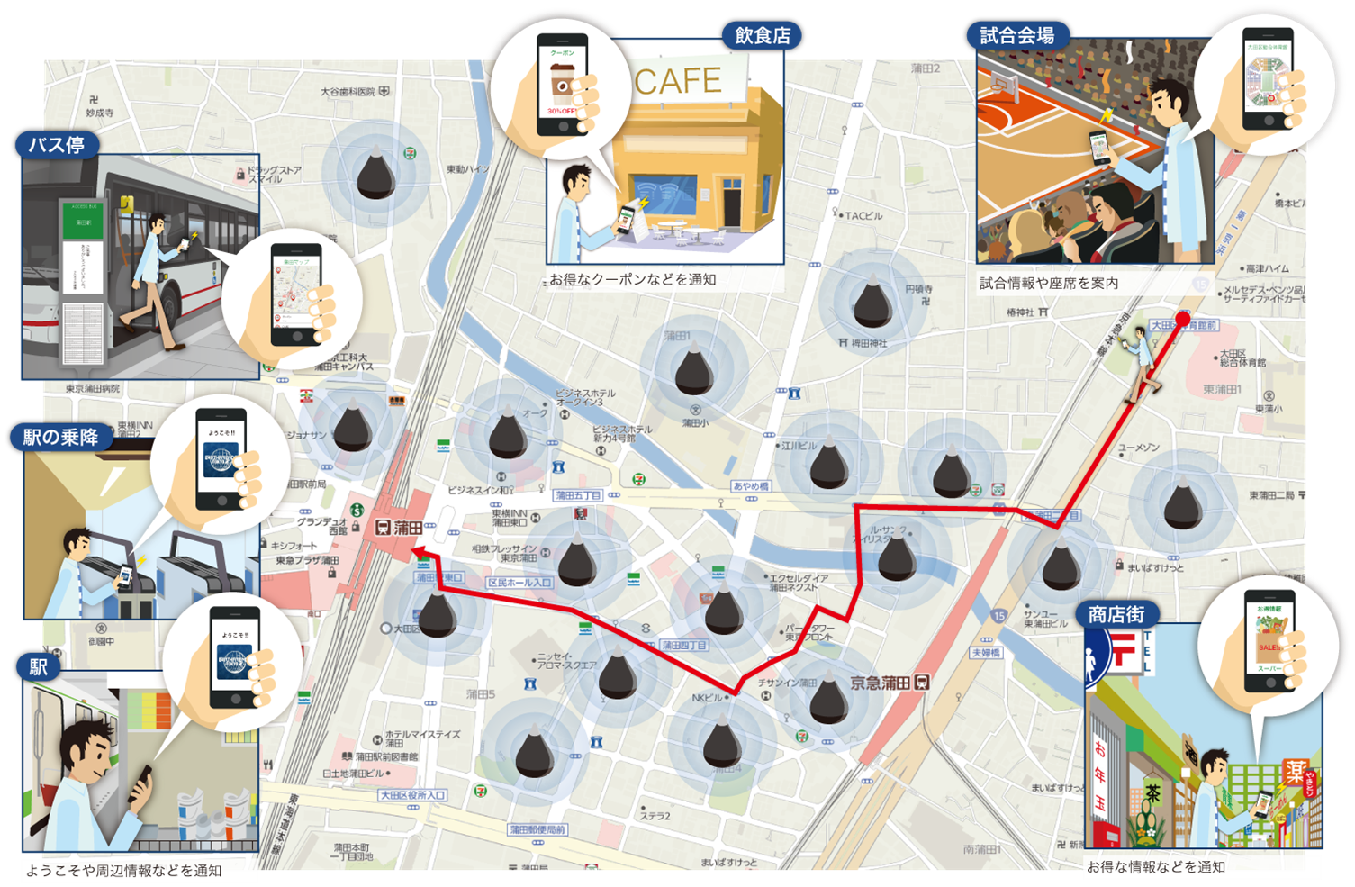 プロバスケットボールチーム アースフレンズ東京zと地域活性化のプロモーションに Access Beacon Framework が採用 株式会社access