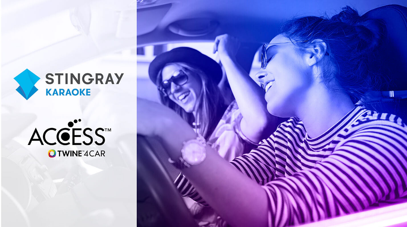 ACCESS EuropeとStingray、車載カラオケサービスを提供