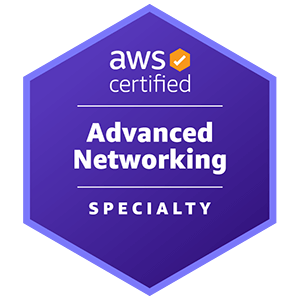 AWS Advanced Networking Specialty badge