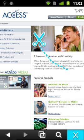 ページの切り抜き＆スクラップブック