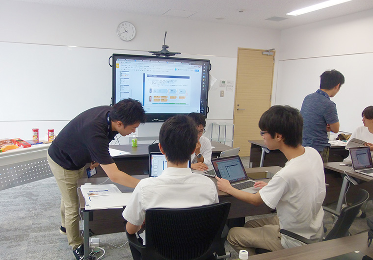 社風を肌で感じられる